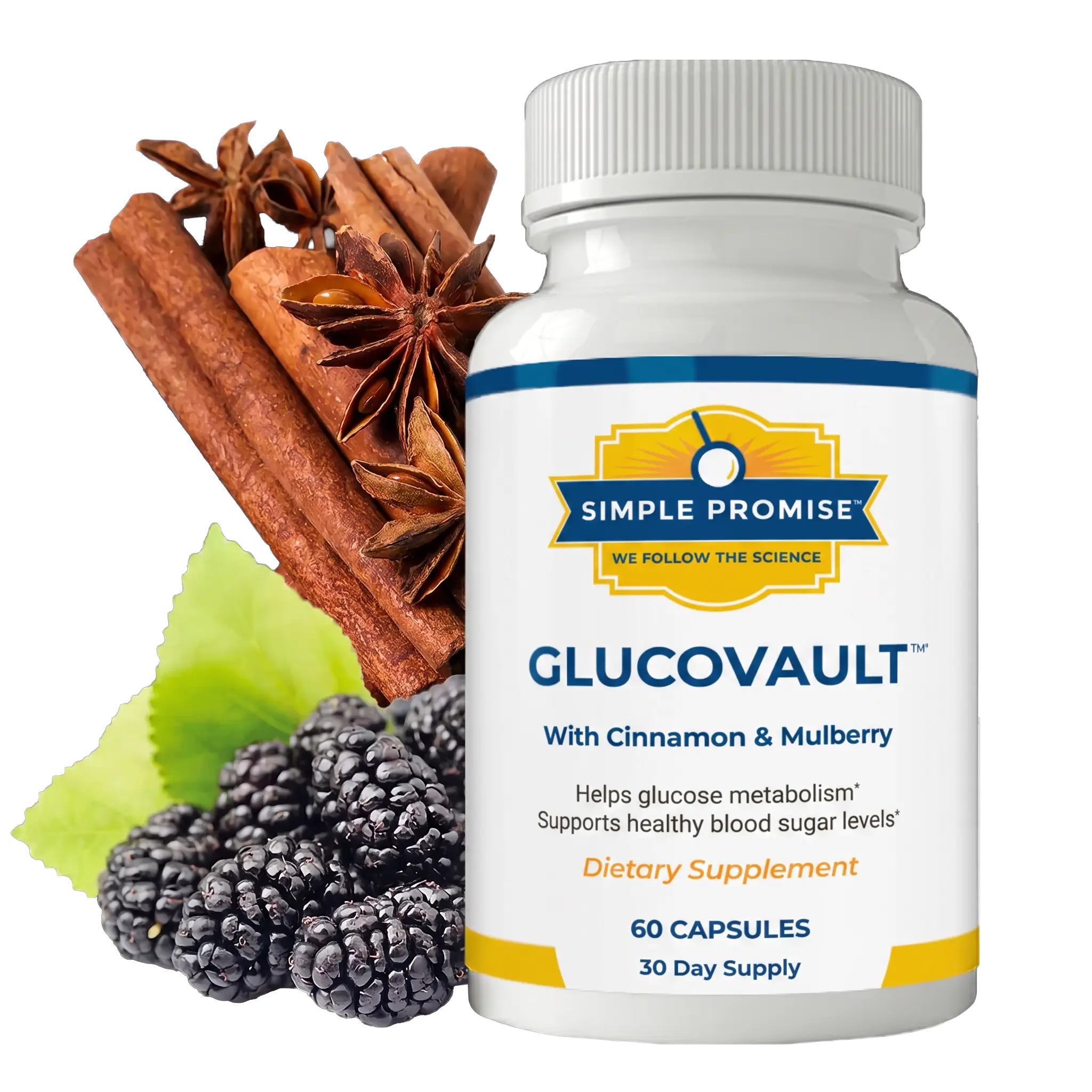 GlucoVault bottle